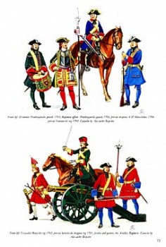 The Great Northern War 1700-1721 (2).Swedish Allies And Enemies - Colours and Uniforms