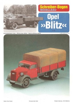 Opel Blitz(Shreiber-Bogen)