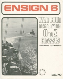 War Built Destroyers O-Z Classes (Ensign 6)