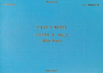 Pilot's Notes Victor B Mk2 Blue Steel