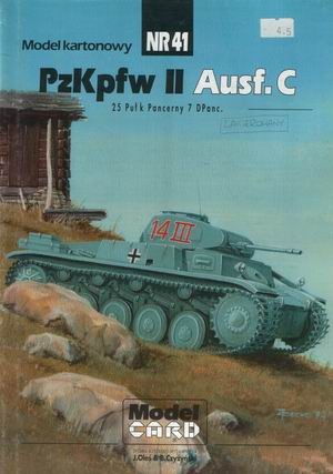 ModelCard 41 - Pz.Kpfw. II Ausf.C
