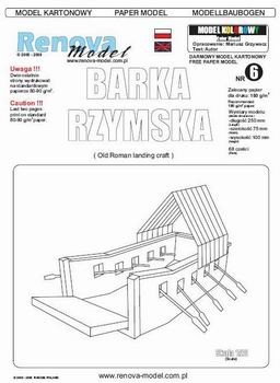 Renova Model - Barka Rzymska