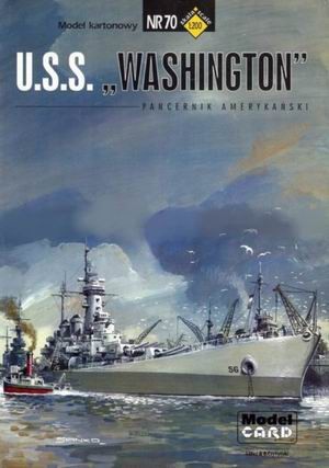 ModelCard 70 - USS "Washington"