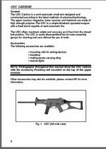 HK USC Carbine .45 ACP Operators Manual