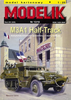 Modelik 2010-13 - M3A1 Half-Track