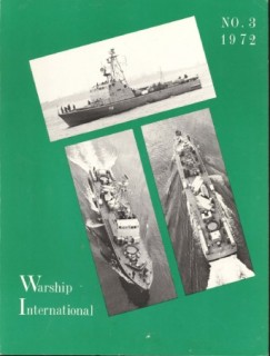 Warship International - No.3 1972