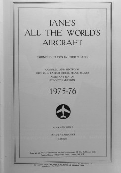 Jane's All the World's Aircraft 1975-76 