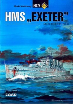 ModelCard 78 - HMS "Exeter"