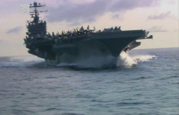  .    "" / Mighty Ships. Aircraft carrier - USS Nimitz (2008) SATRip