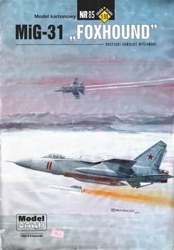 ModelCard 85 - MiG-31 "Foxhound"