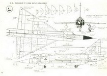 Bunrin Do Famous Airplanes of the world old 051 1974 07 Convair F-102 Delta Dagger F-106 Delta Dart