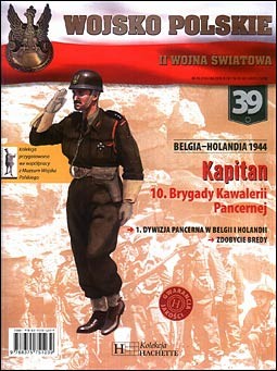 Kapitan 10.Brygady Kawalerii Pancernej Zdobycie Bredy 1944 (Wojsko Polskie II Wojna Swiatowa  39)