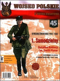 Zolnierz 1.Samodzielnego Batalionu Kobiecego im. Emilii Plater Warszawa 1944 (Wojsko Polskie II Wojna Swiatowa № 45)