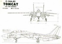 Bunrin Do Famous Airplanes of the world old 089 1977 09 Grumman F-14 Tomcat p.2