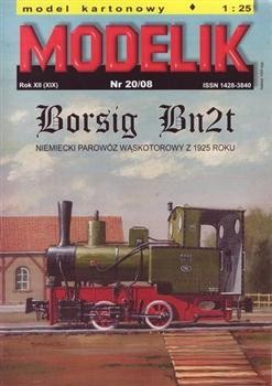 Modelik 20/2008 - parowoz Borsig Bn2t