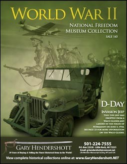 World War II. National Freedom Museum Collection (Sale 145)