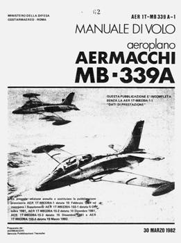 Manuale di volo aeroplano AERMACCHI MB-339A