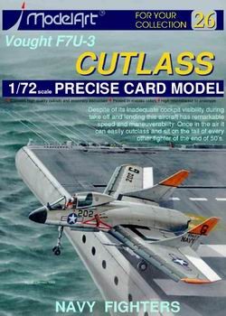 ModelArt - Vought F7U-3 Cutlass