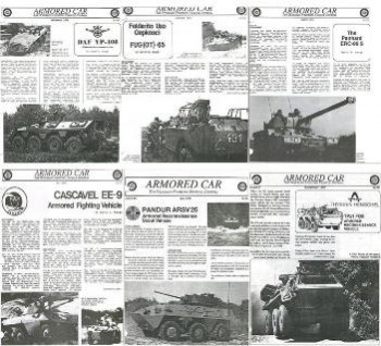Armored Car: The Wheeled Fighting Vehicle Journal (By David R. Haugh)