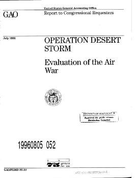 Operation Desert Storm: Evaluation of the Air War