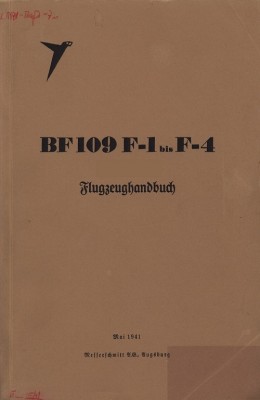Bf 109 F1-F4 Flugzeughandbuch