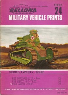 Bellona Military Vehicle Prints Series 24