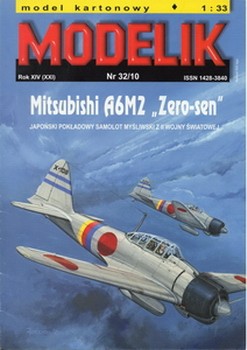 Modelik 32 2010 - Mitsubishi A6M2 Zero-sen
