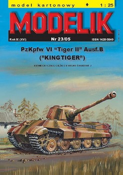 Modelik 23 2005 - PzKpfw VI Tiger II Ausf.B Kingtiger