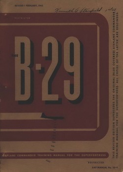B-29 Commander manual 