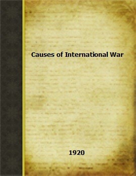 Causes of International War
