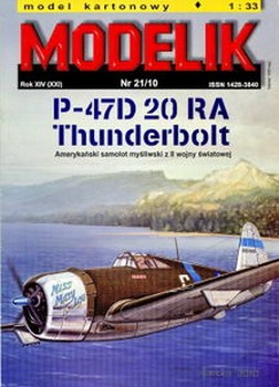Modelik 21 2010 - P-47D Thunderbolt