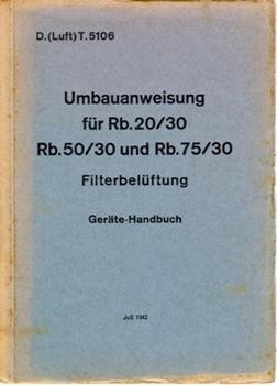 Umbauanweisung F&#252;r Rb 20/30, Rb 50/30 und Rb 75/30 Filterbel&#252;ftung