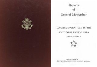 Reports of General Douglas MacArthur: Japanese Operations in the Southwest Pacific Area, Volume II Part II