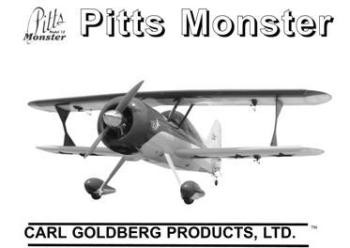 Pitts Monster Model 12  Instruction Manual