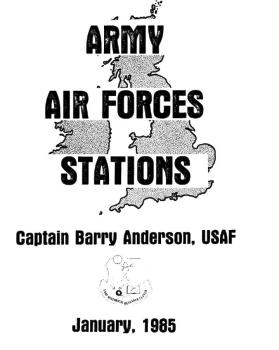 Army Air Forces Stations in the United Kingdom During WWII