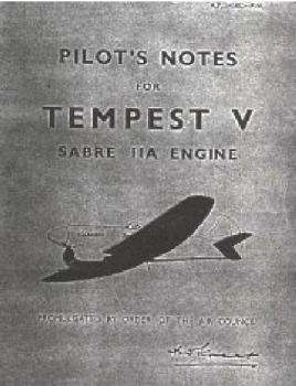 Pilot's Notes for Tempest  V Sabre IIA Engine