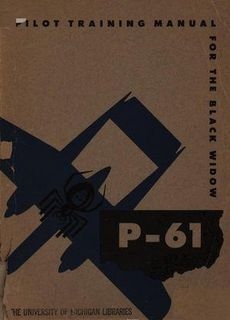 Pilot Training Manual for the P-61 Black Widow