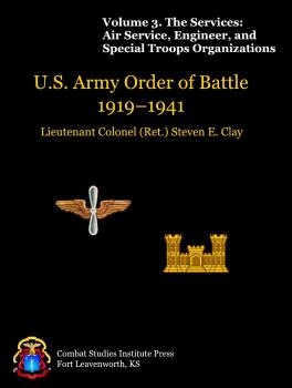 U.S. Army Order Of Battle, 1919-1941