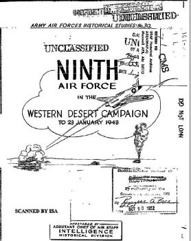 Ninth Air Force in the Western Desert Campaign to 23 January 1943