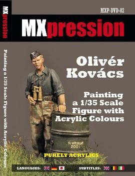 Painting 1/35 Scale Figures with Acrylic Colours