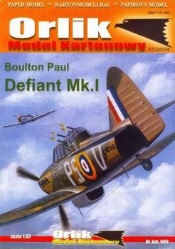 Orlik 009 (5/2004) - Boulton Paul Defiant Mk.I