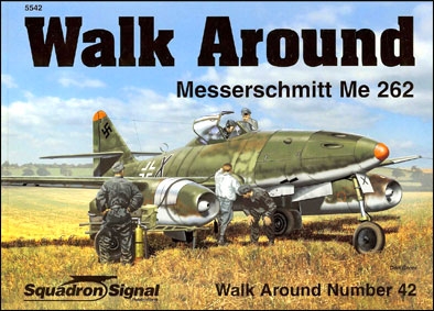 Squadron Signal  5542 - Messerschmitt Me 262 (Walk Around number 42)