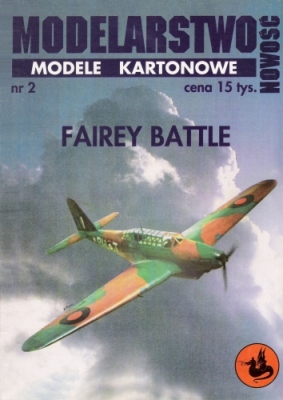 Fairey ''Battle'' Mk.I (Modelarstwo 02).