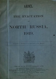 The Evacuation of North Russia 1919