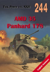 Wydawnictwo Militaria  244 - AMD 35 Panhard 178