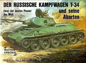 Waffen-Arsenal #109. Der Russische Kampffwagen T-34 und seine Abarten