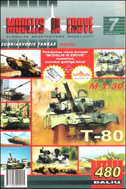 Modelis Ir Erdve 7 T-80 (  -80)