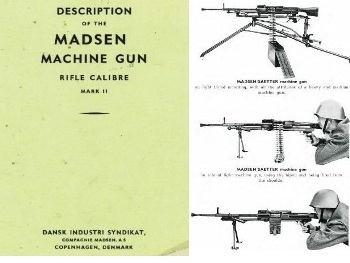 Description of the Madsen  Machine Gun. Mark II