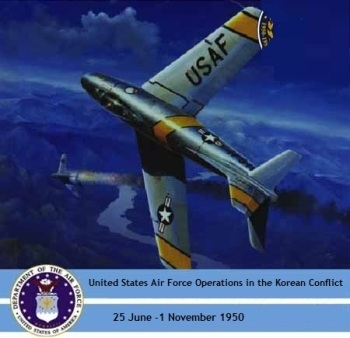 United States Air Force Operations in the Korean Conflict, 25 June -1 November 1950