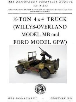 1/4-Ton Truck 4x4. Willys-Overland Model MB and Ford Model GPW